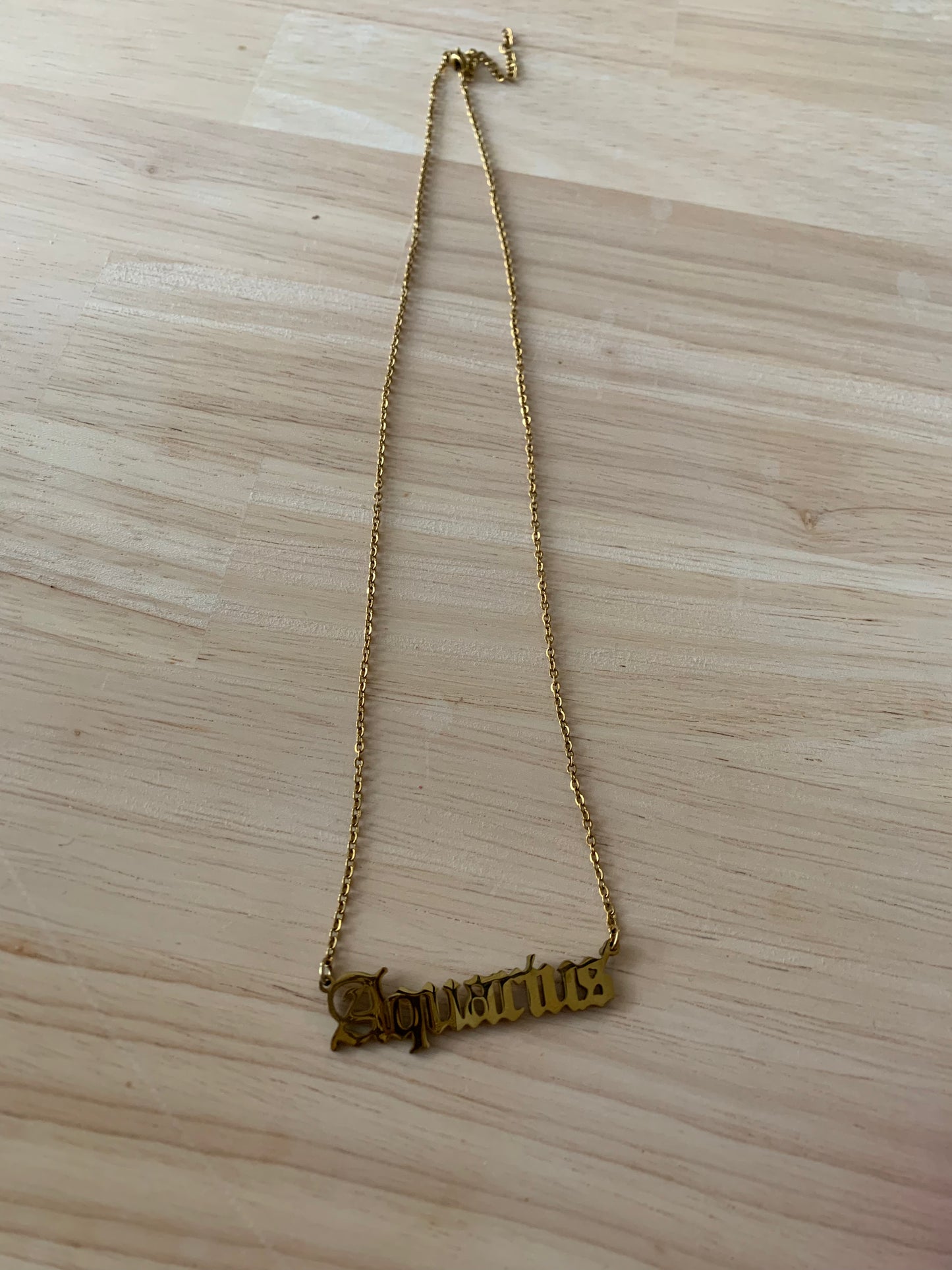 Zodiac Necklace