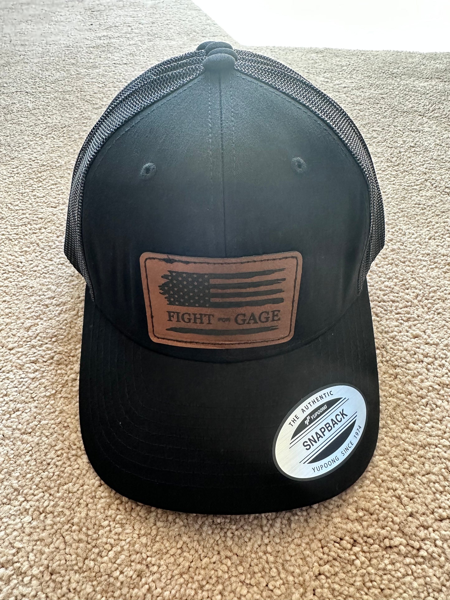 Fight For Gage Snap Back hat
