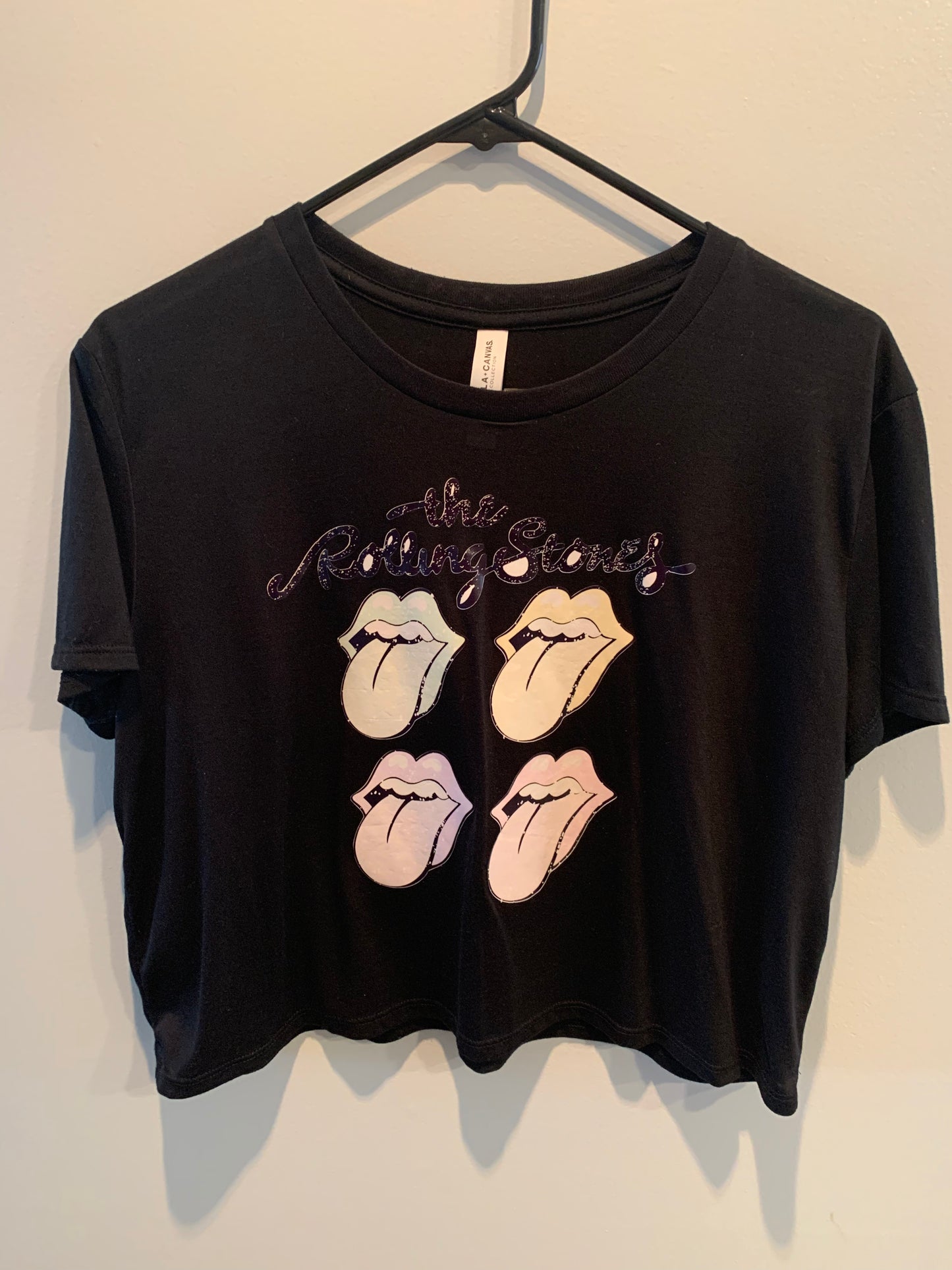 Black Rolling Stone Crop