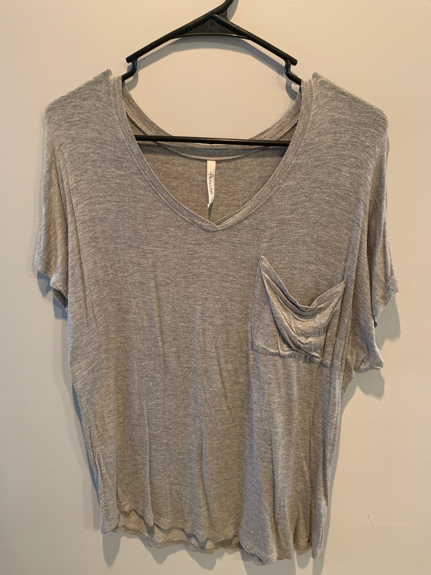 Grey Pocket Shirt