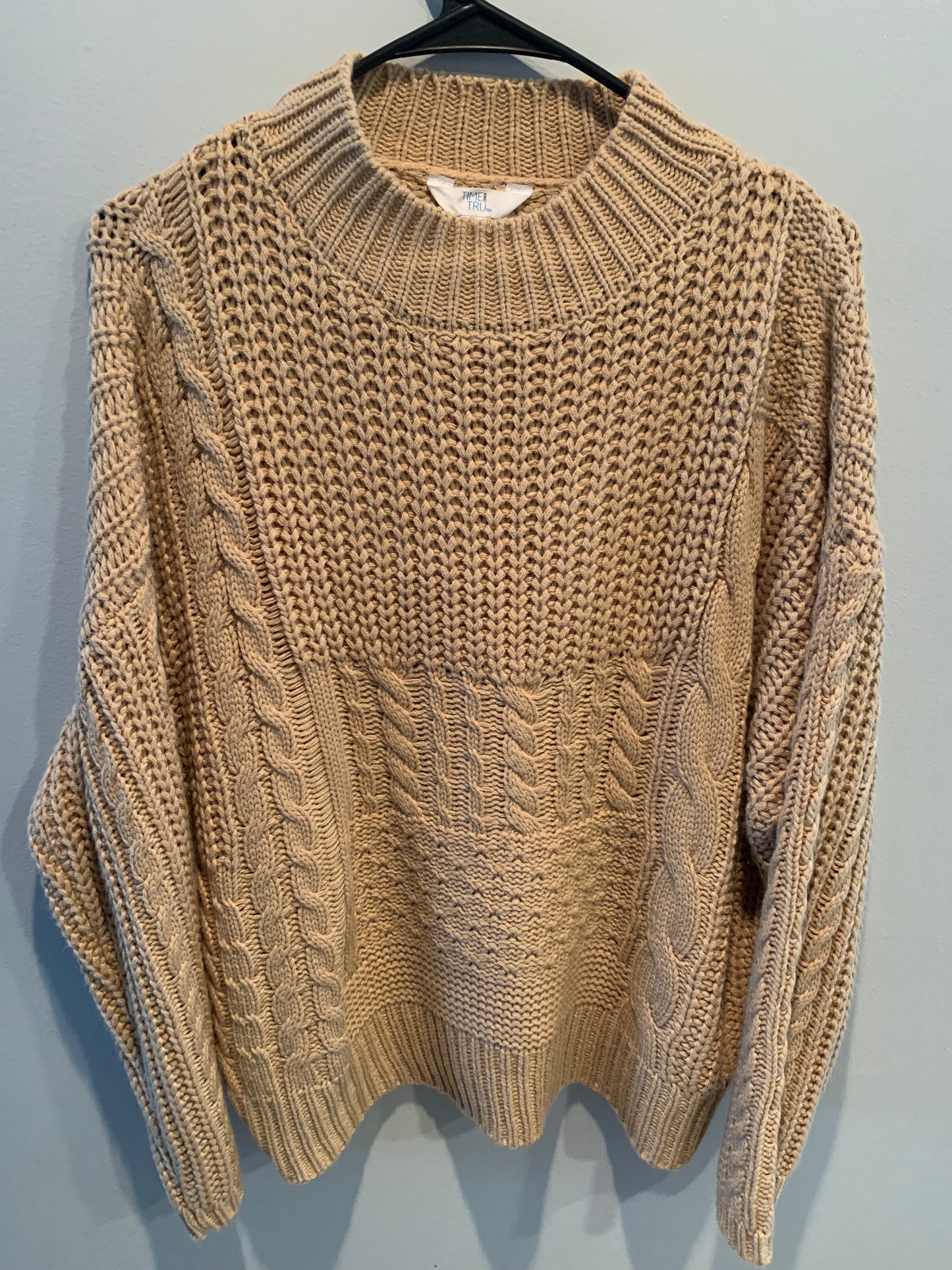 Knitted Tan Sweater