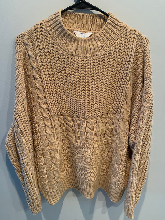 Knitted Tan Sweater