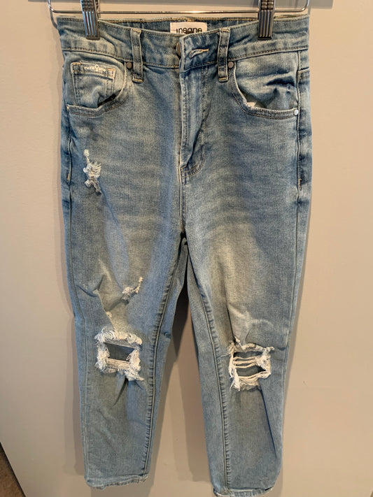 Light Mom Jeans