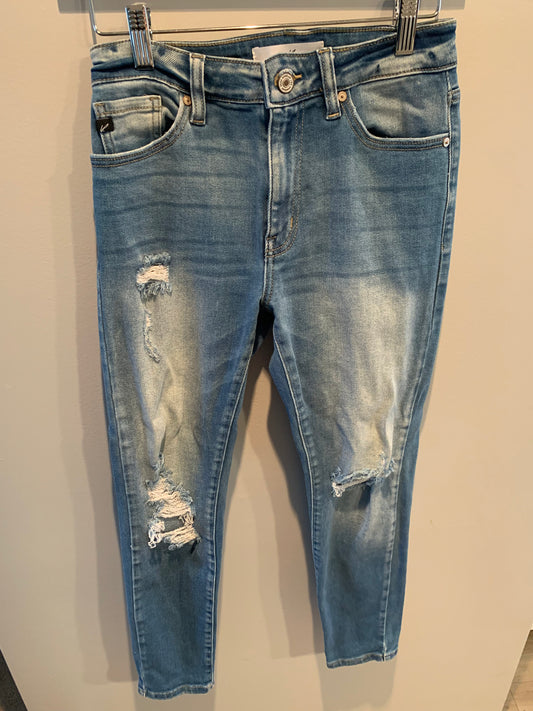 Light Knee Distressed Jeans