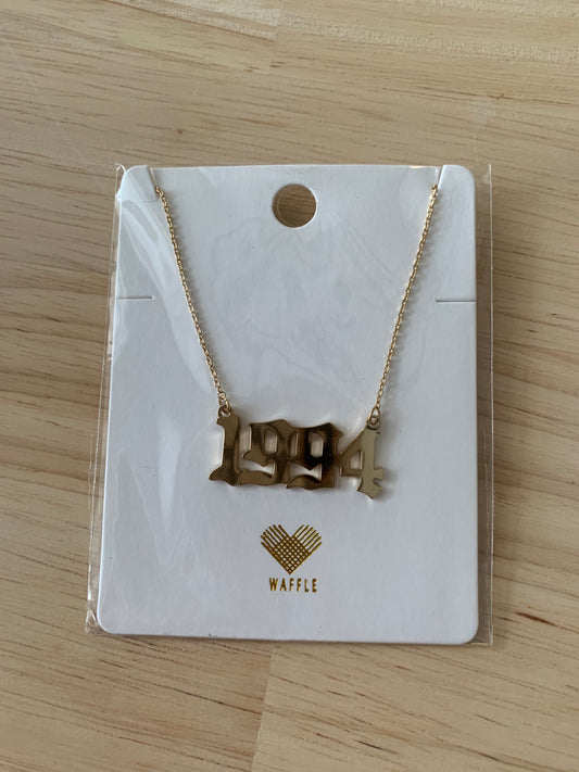 Year Necklace