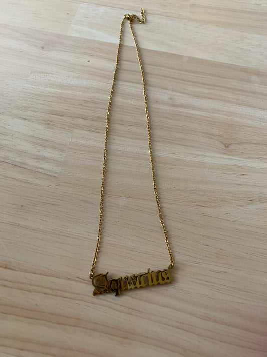 Zodiac Necklace
