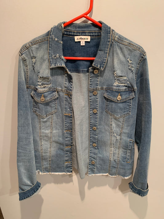 Button Up Jean Jacket