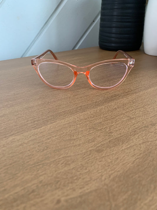 Light Pink Blue Light Glasses