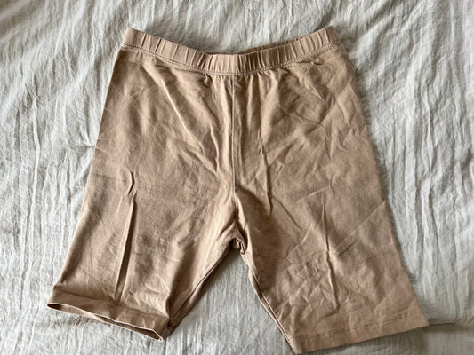 Tan Bike Shorts