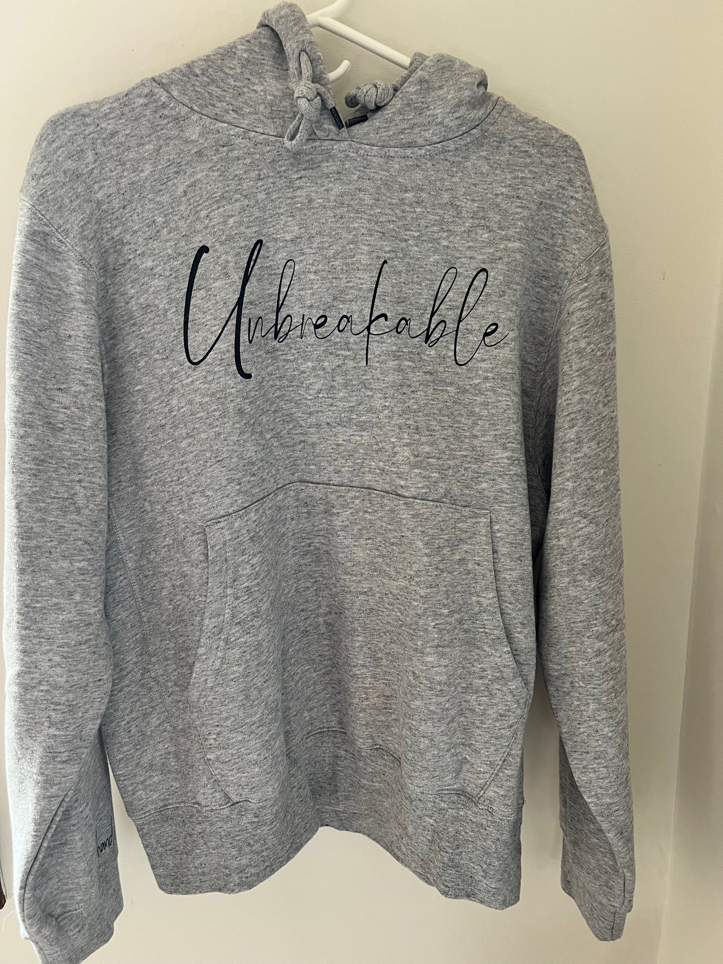 Grey Unbreakable Hoodie