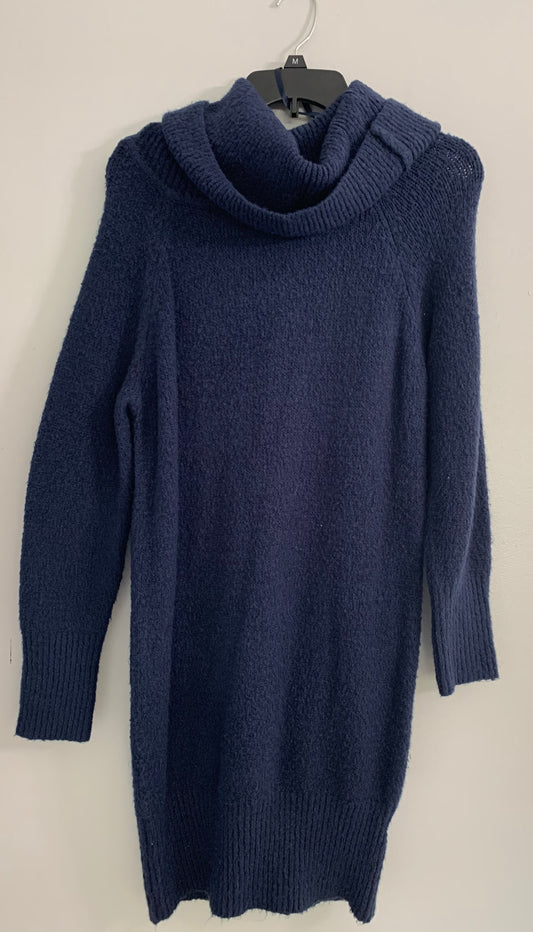 Navy Turtle Neck Dress