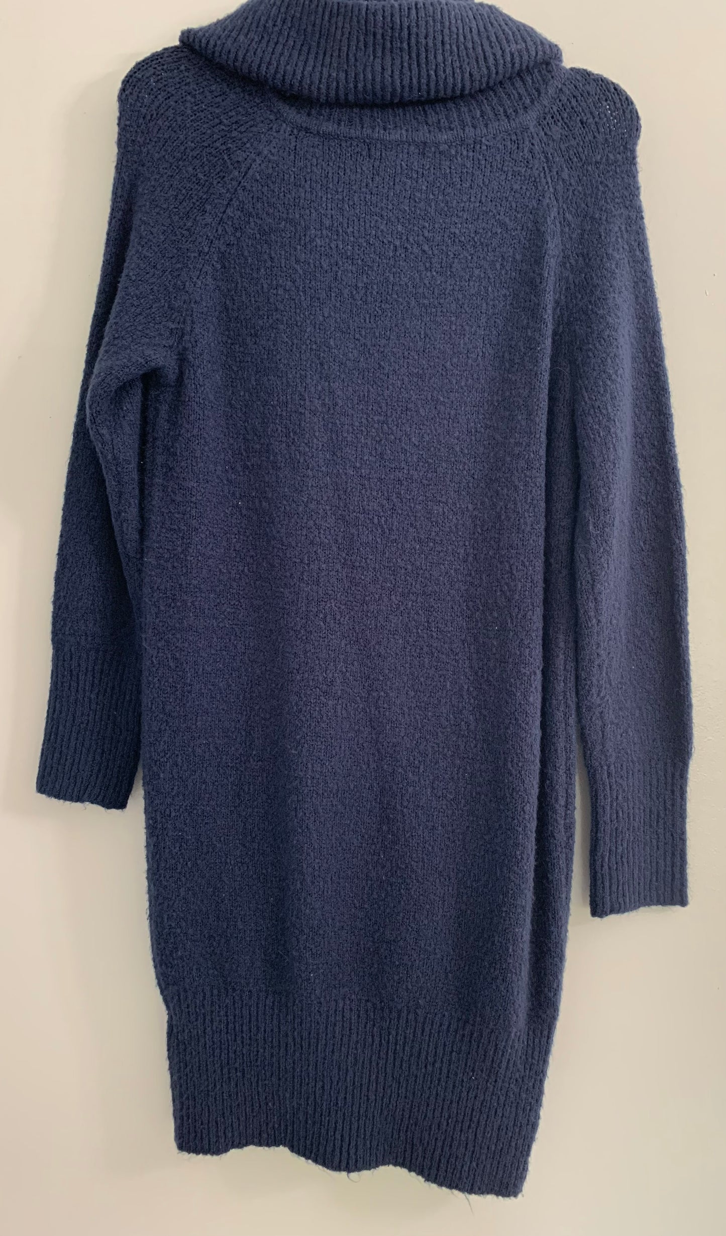 Navy Turtle Neck Dress