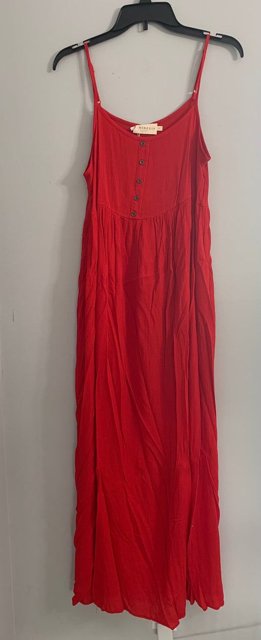 Long Red Dress